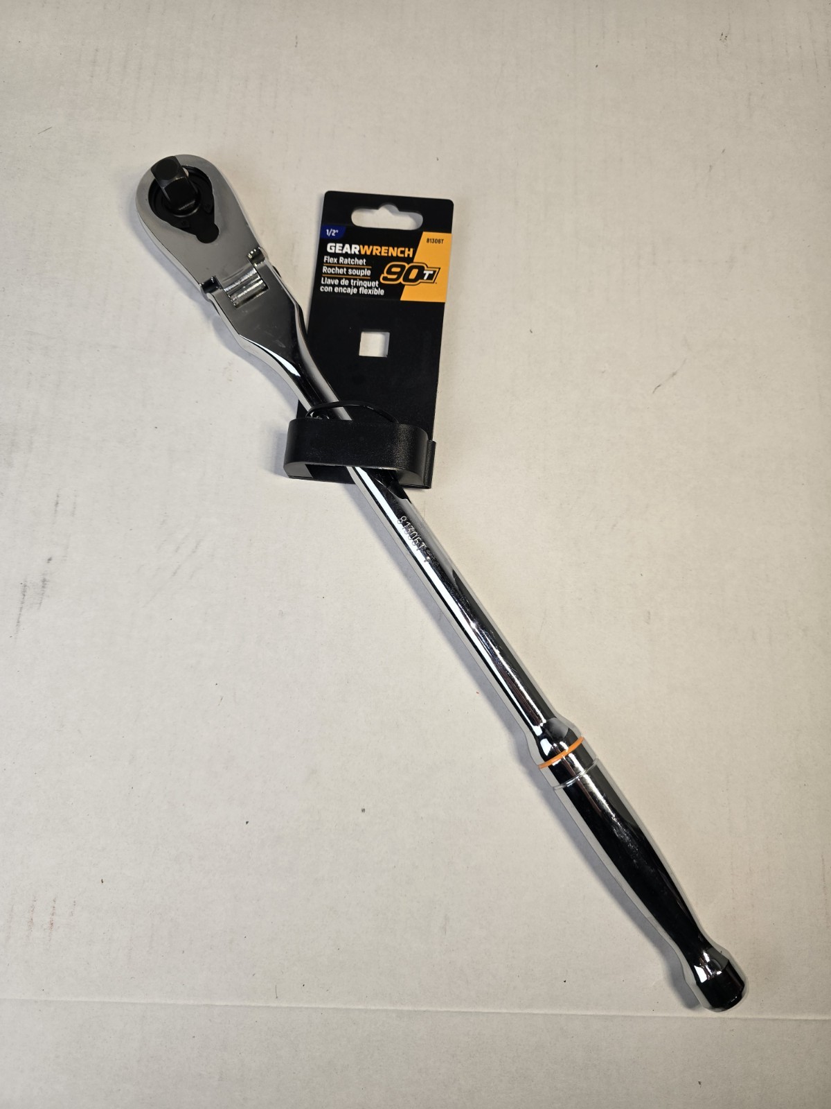 Gearwrench 81306T 1/2″ Drive 90-Tooth Locking Flex Head Teardrop Ratchet 17″