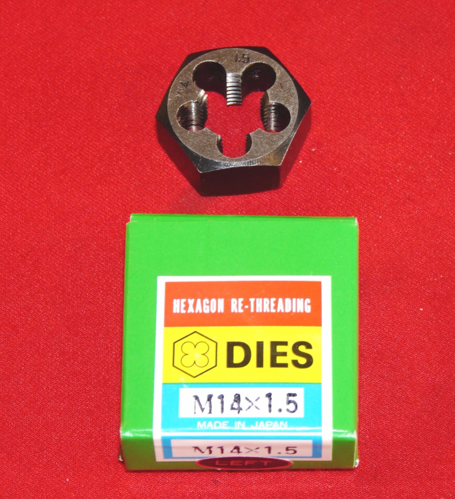 M14 X 1.5 LEFT HAND Metric 1.06″ Hex Rethread Die Alfa MHD70767L CS LH