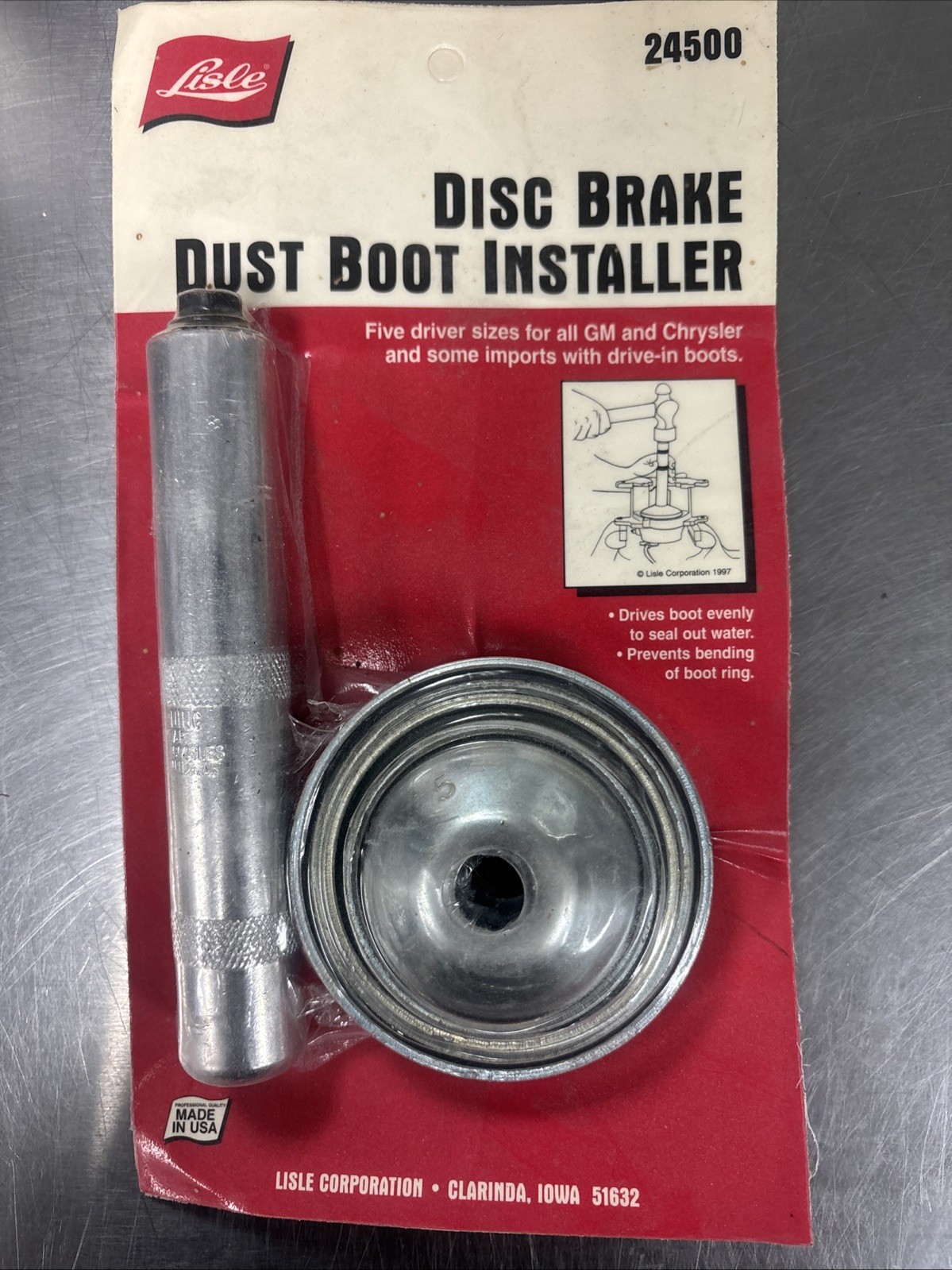 Disc Brake Dust Boot Installer Lisle Tools 24500 Made In USA