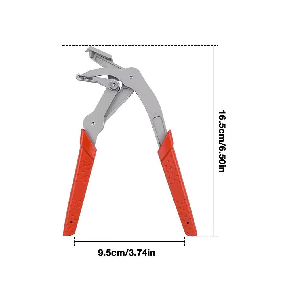 1pc Car Trim Removal Pliers Stainless Steel Spring Loaded Fastener Tool