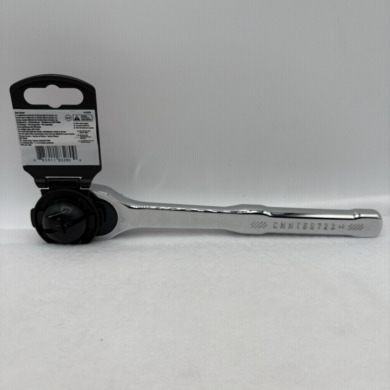 Craftsman 1/2″ drive 72 tooth low profile ratchet CMMT86723