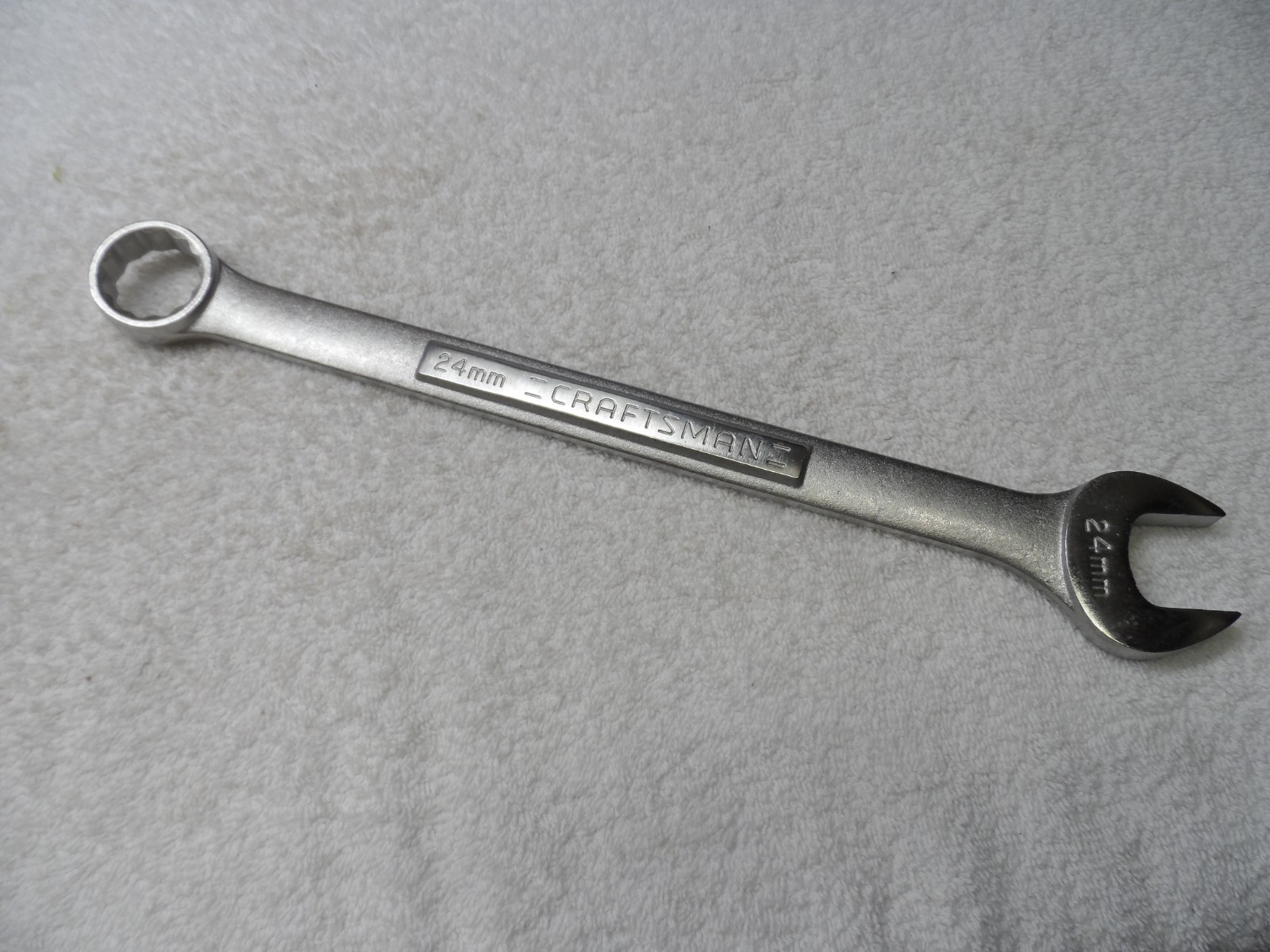 Craftsman Metric MM Combination Wrench, 12pt, 24mm – Part # 42923 A-AF