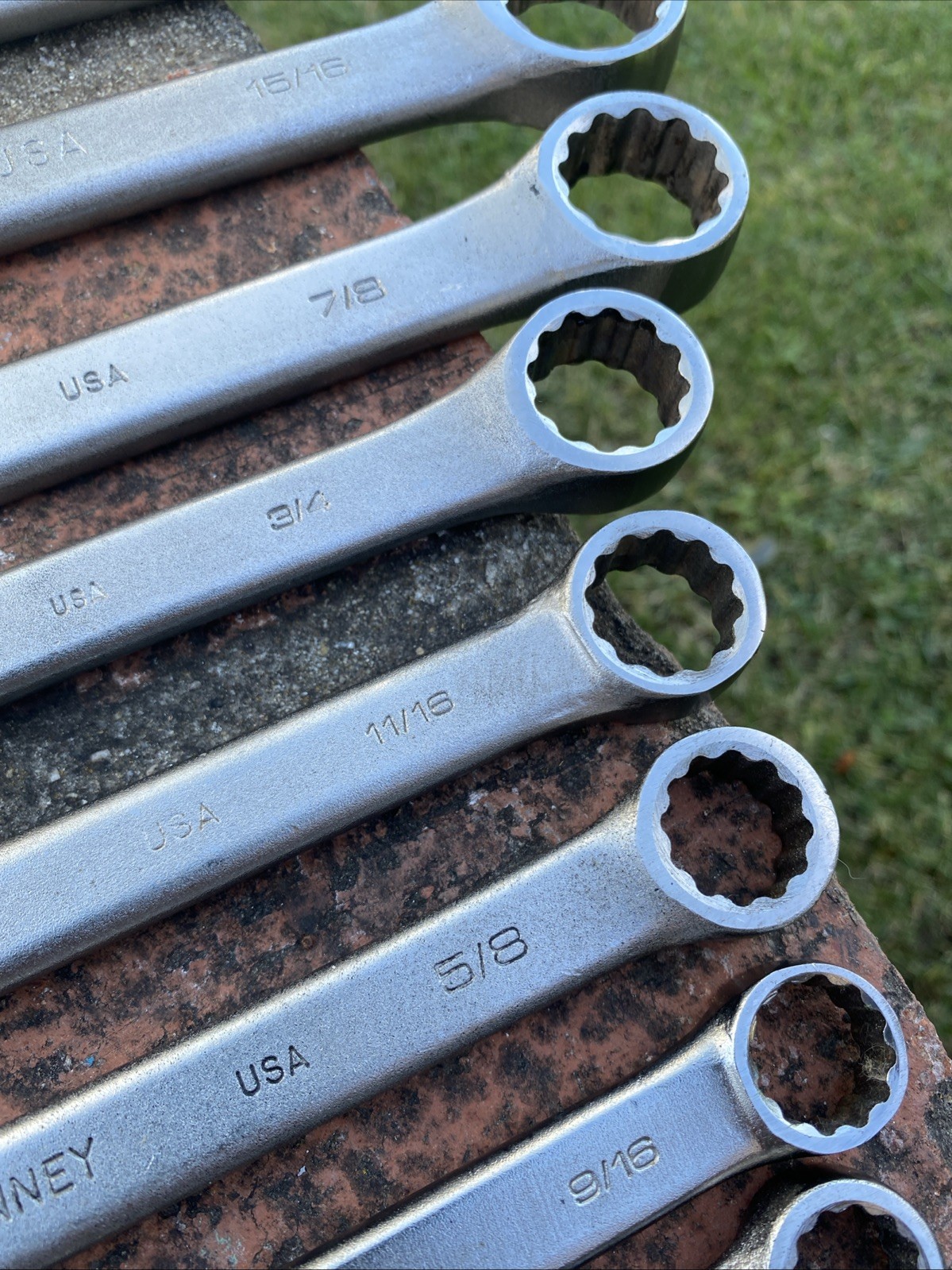 Bonney Tools USA 3/8″ to 1-1/8″ Flare Nut & Box End Wrench Set Of 11, 12 Point