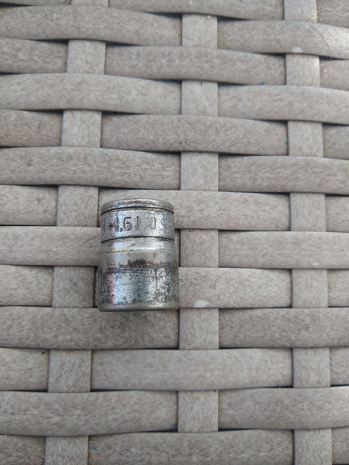 Vintage Snap-on F161 Tools 3/8″ Drive 1/2 Socket 12 Point Old Logo
