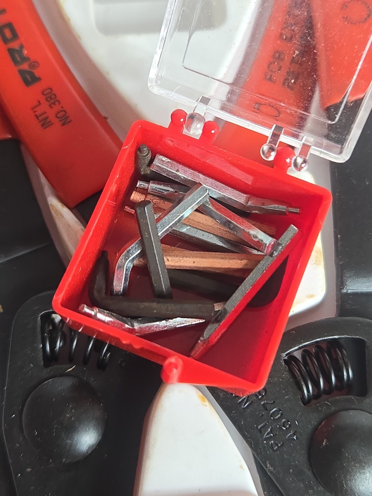 Proto Tools No.380 Retaining Ring Pliers Set Internal & External Made in USA
