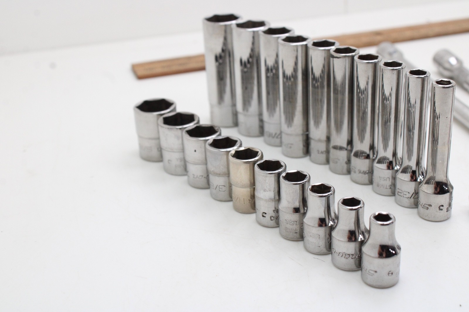 Snap-on 144TMPB 44 Piece 1/4″ Drive 6-Point Metric/ SAE General Service Set USA