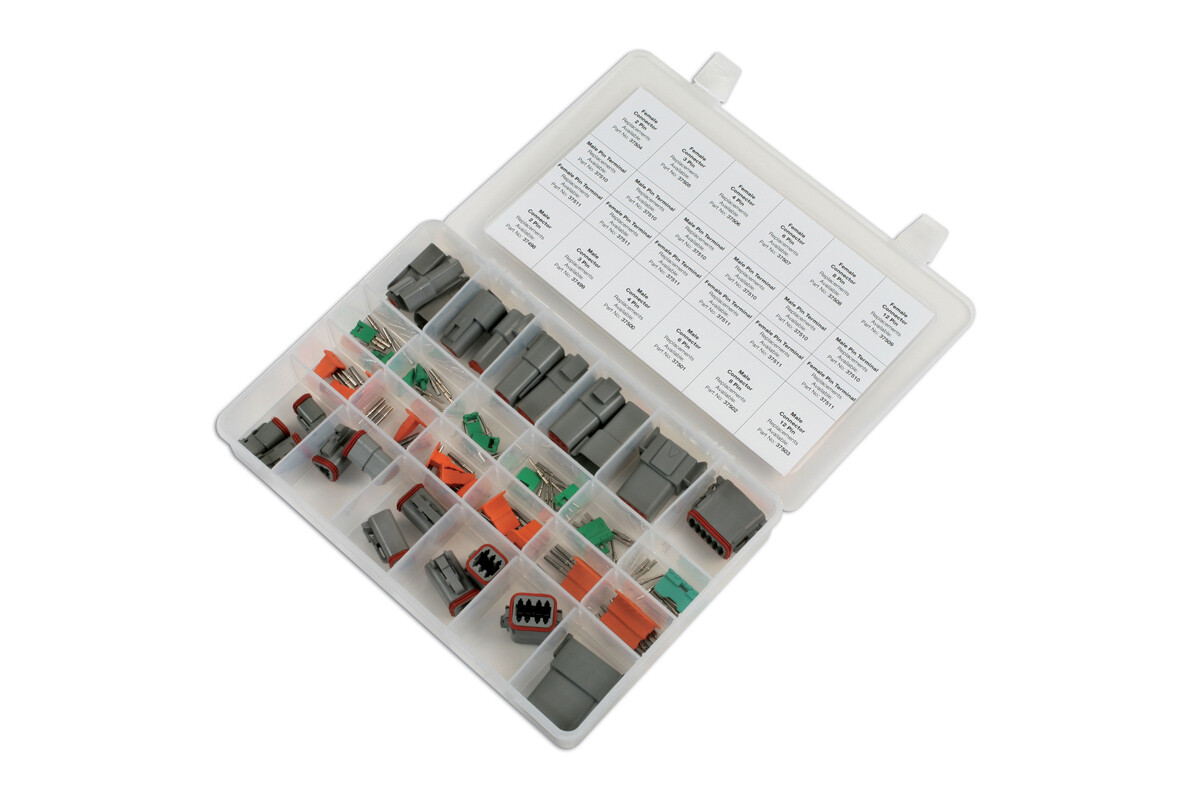Connect 37415 22 Piece Assorted Deutsche DT Connector Kit