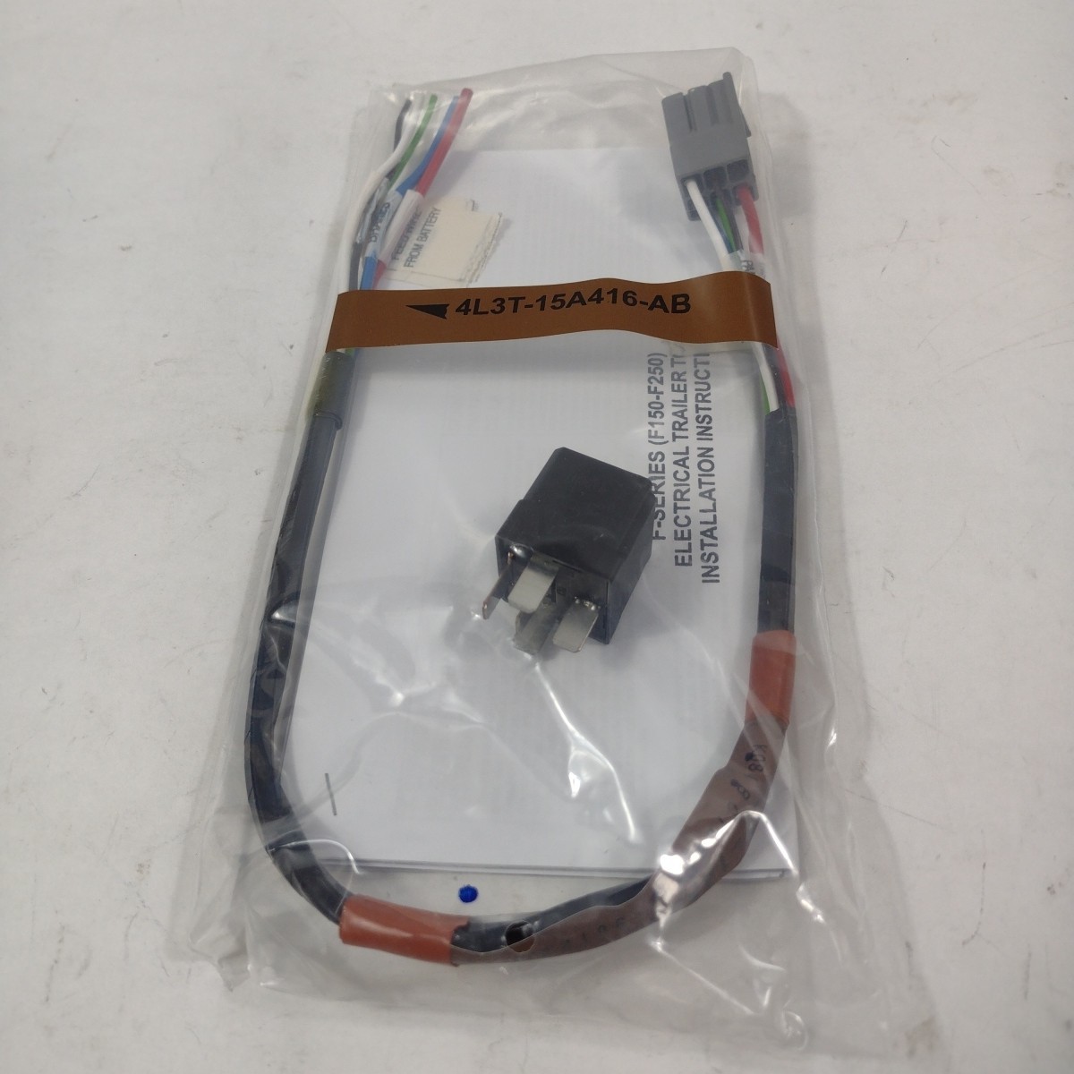 Genuine Ford 4L3Z14A348AA Trailer Brake Controller Wire Relay Kit 04-08 SKU36