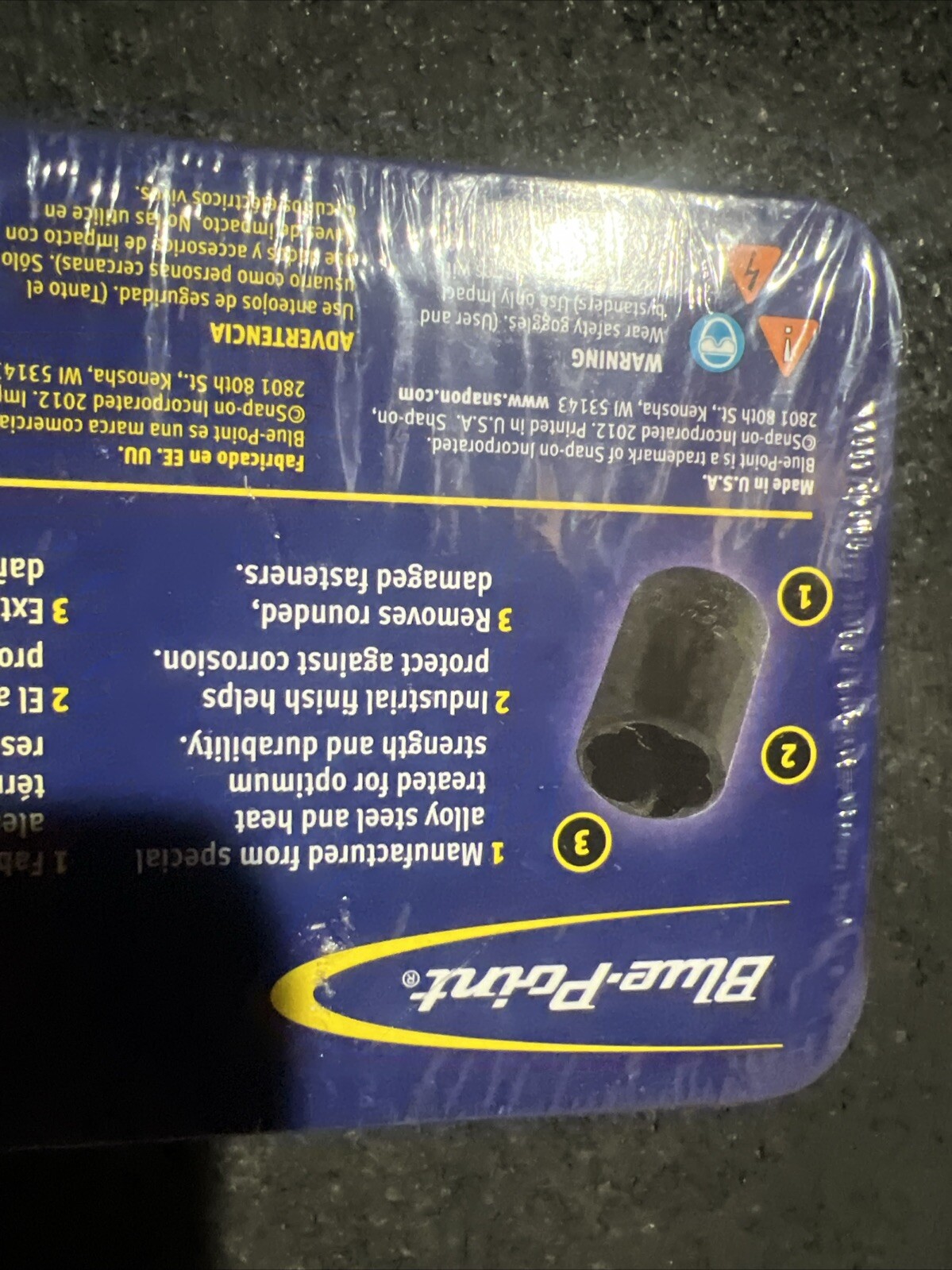 For Blue-point 305ttwya 3/4-1” Shallow Twist Impact Socket Set Sealed New