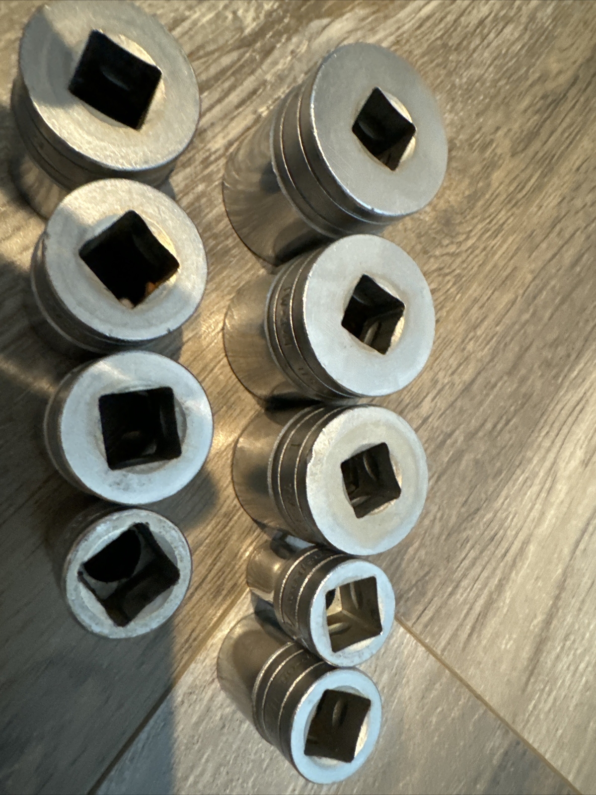 Snap On 1/2″ Drive Shallow 23 Pcs SAE Socket SW-401, SW381, SW-360 1/2, SW-341