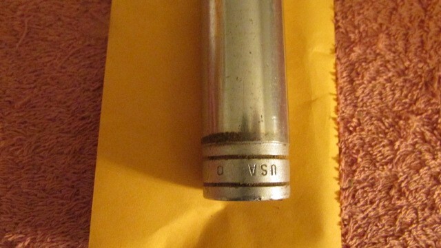 Snap On 13/16″ Deep Socket S-261 12 Point USA Chrome