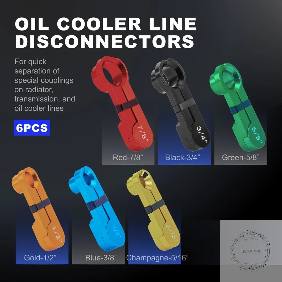 Master Quick Disconnect Tool Set 22pcs Premium Fuel Line Disconnect Tool Set