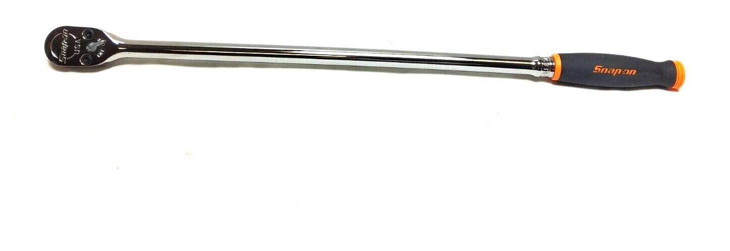 NEW Snap-on™ 1/2″ drive 25″ Long Orange Soft handle Ratchet SHLL80A Dual 80 Tech