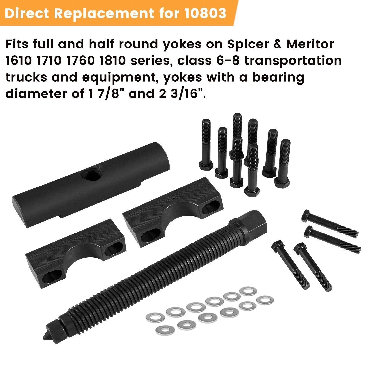 10803 Yoke Puller Tool for Class 6-8 Trucks & Equipment Spicer Meritor 1610 1710