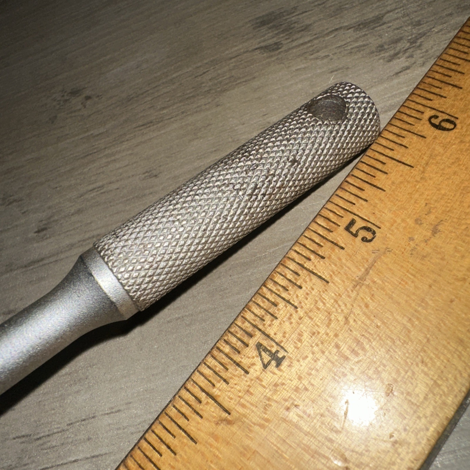 Vintage S-K SK Tools Flex Head Breaker Bar 40953 1/4” Diamond Logo & 1/4” Socket