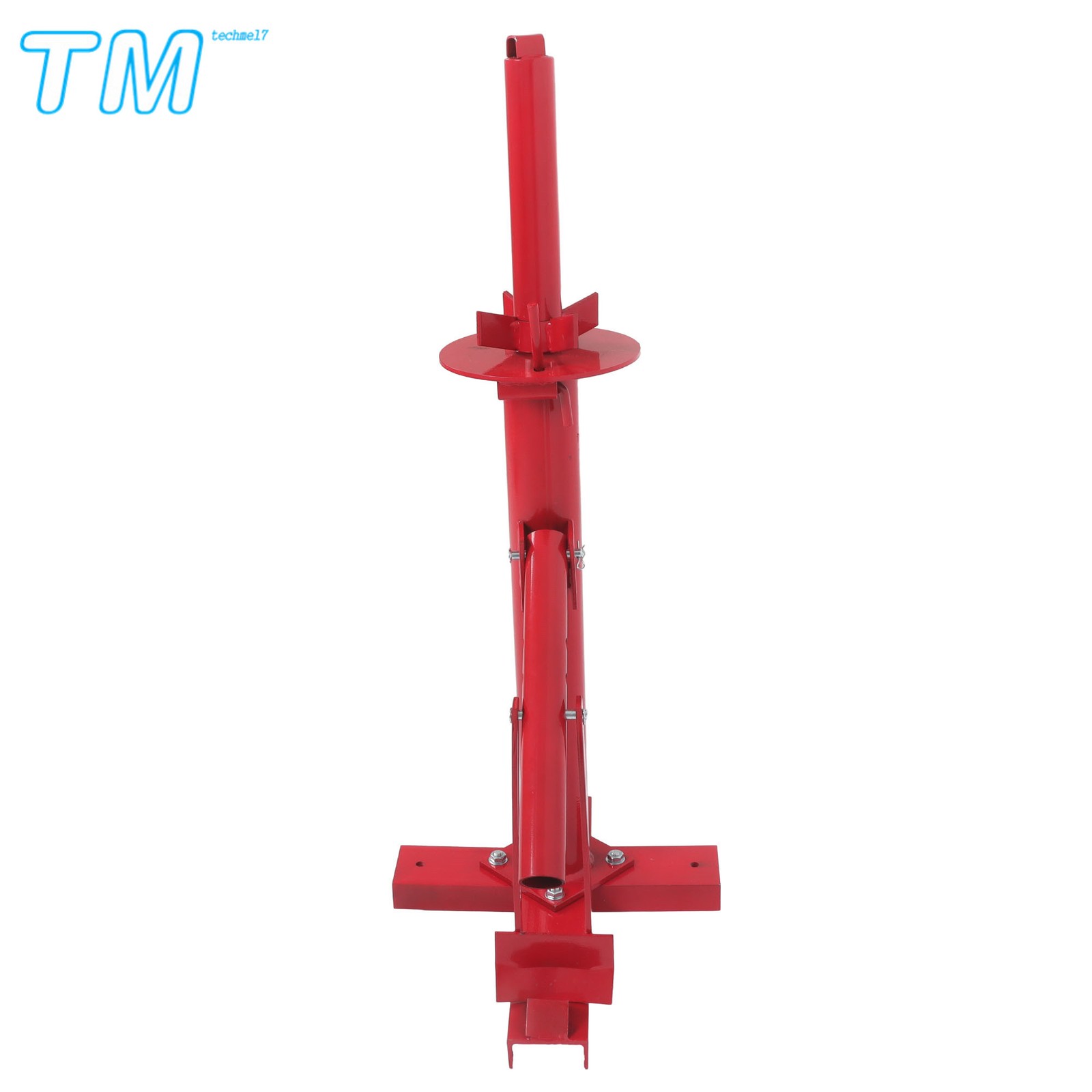 Portable Hand Bead Breaker Mounting Tool 8″ to 16″ Tires Manual Tire Changer Red