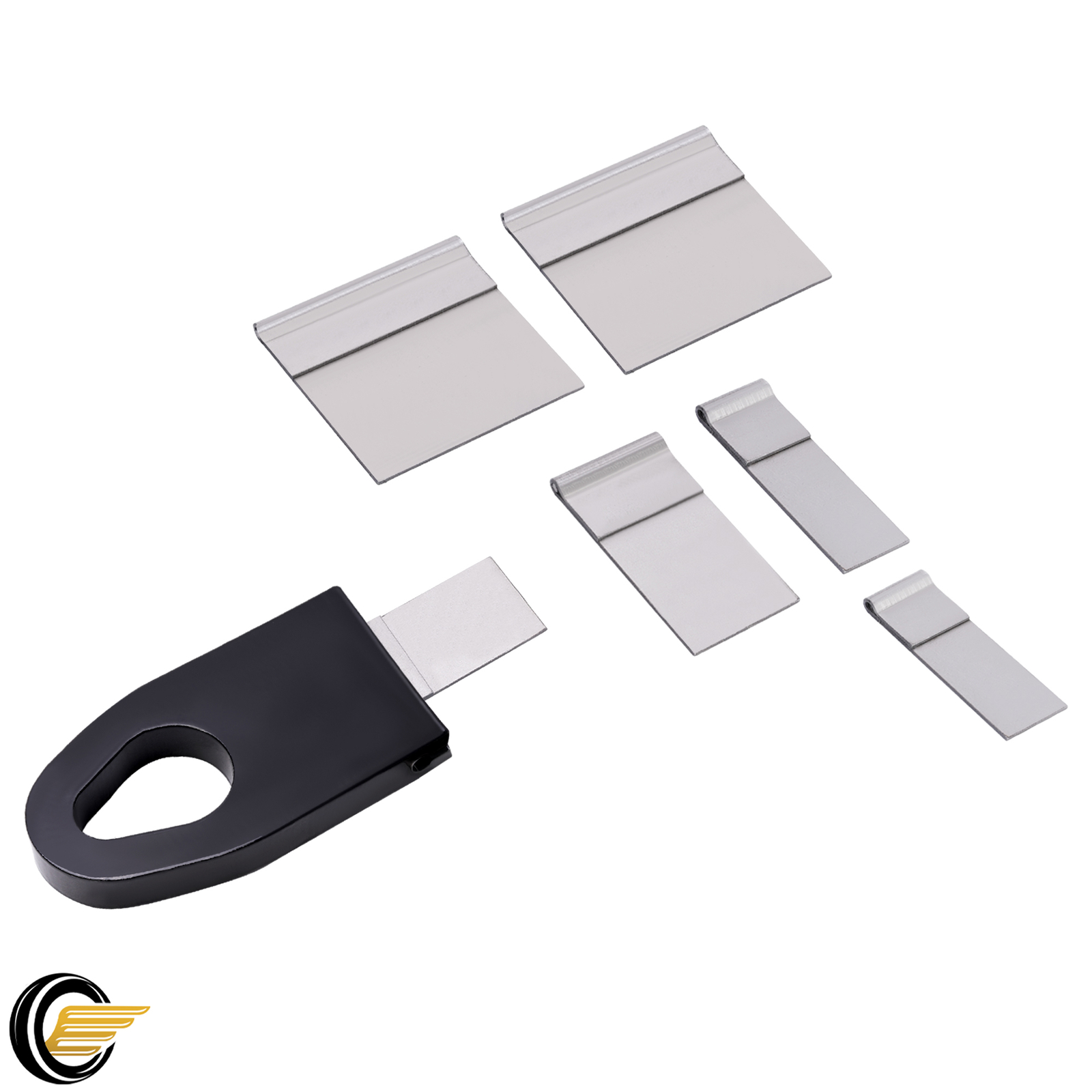AUTO BODY WELD AND PULL CLAMP COMPLETE W 6 PLATES VERY HIGH QUALITY STEEL