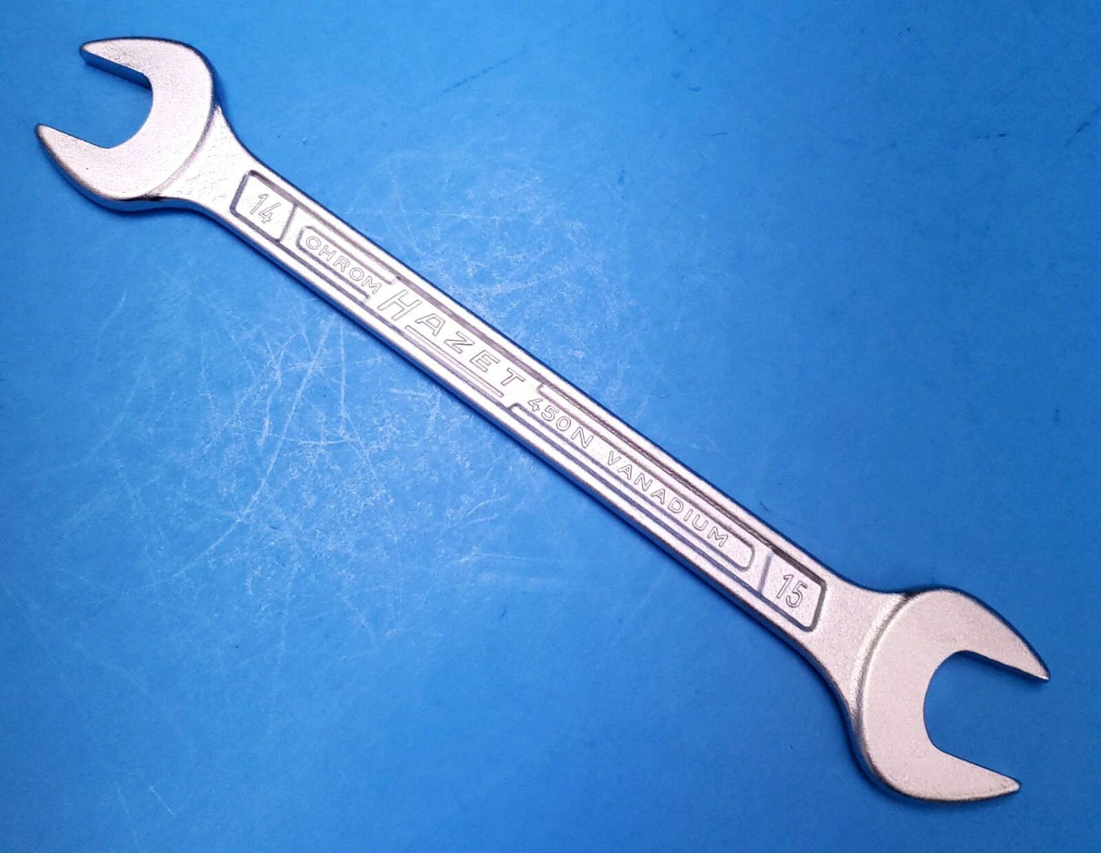 HAZET Germany 450N-14×15 Double Open End Wrench 14mm x 15mm