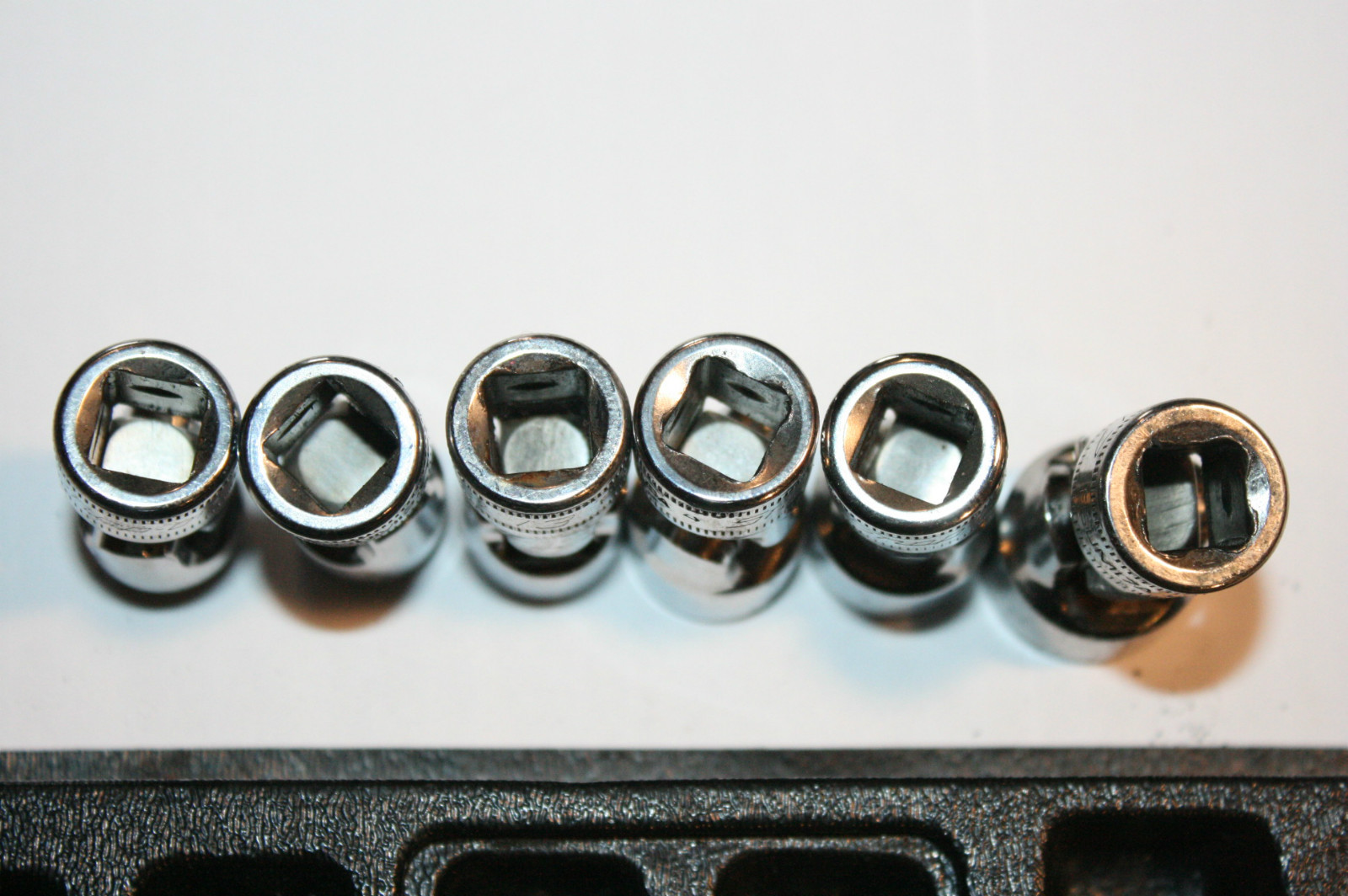 SNAP-ON TOOLS 3/8″ DRIVE METRIC UNIVERSAL SHALLOW 6-POINT SOCKET SET 6pc 10-17MM