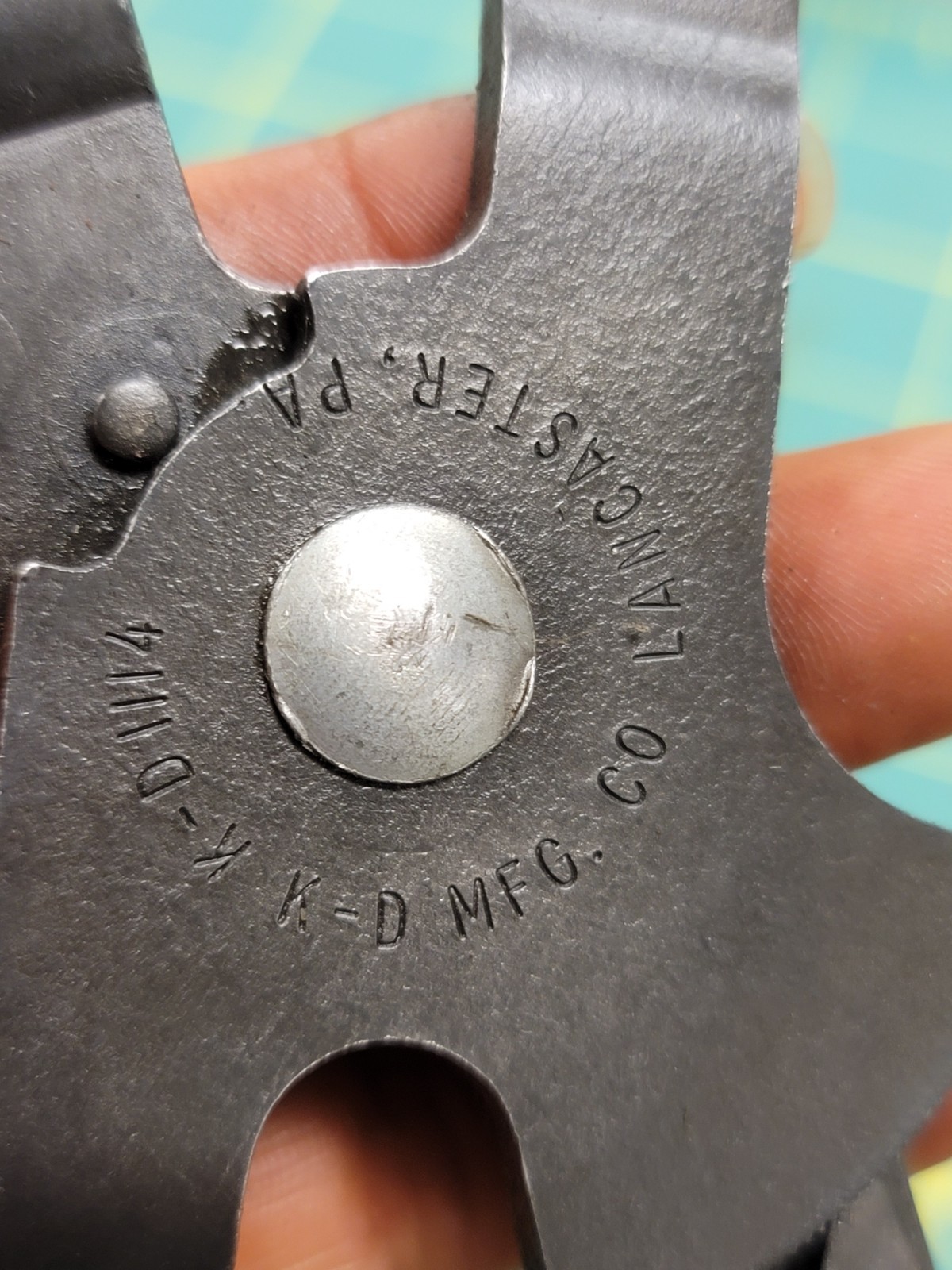 Vintage K-D Mfg KD Tools Model 1114 Piston Ring Compressor Pliers Made in USA