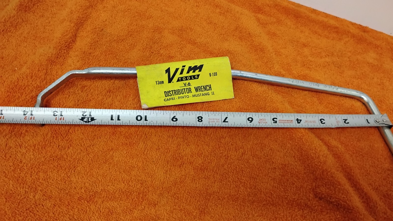 NOS VIM Tools V-109 Distributor Wrench 13mm V-6 (Capri-Pinto-Mustang II).