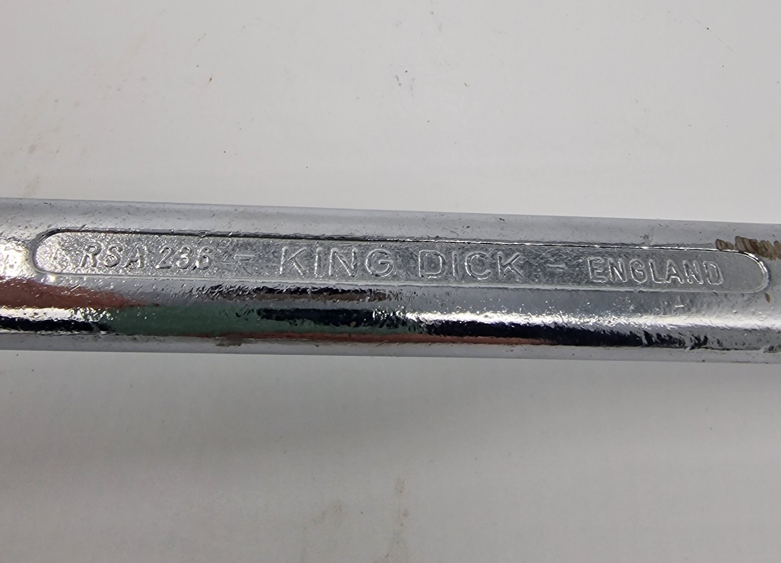 King Dick Double-End Ring Offset (Box-End) Spanner 1-1/4″ & 1-1/16″ RSA236