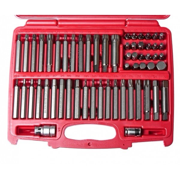 JTC 58 PCS POWER BIT SET MATERIAL: S2, JTC TOOLS # 3509