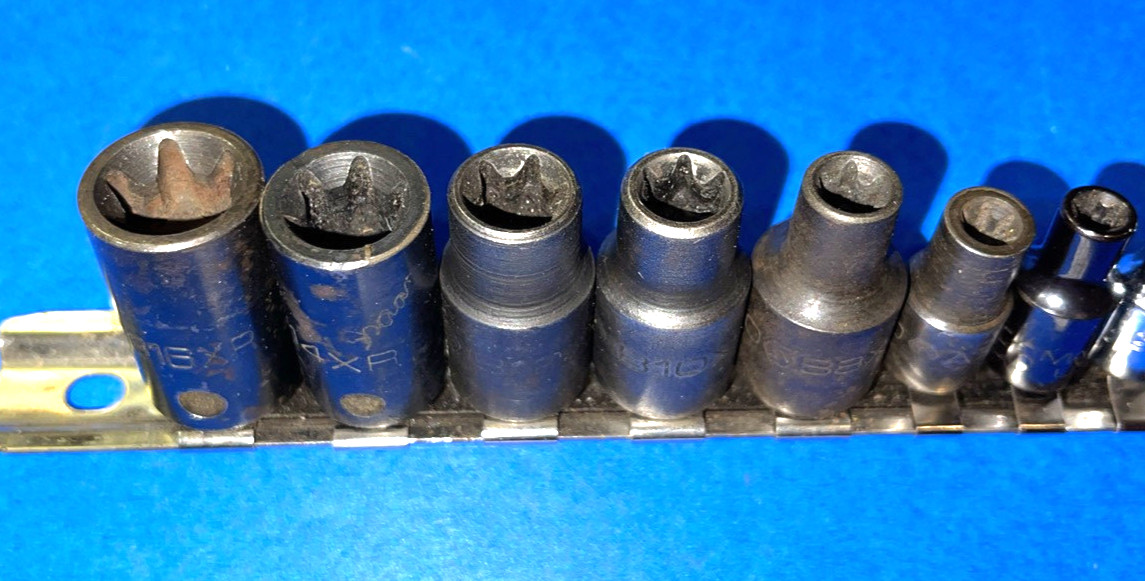 MATCO TOOLS 9 PIECE MULTI DRIVE INSIDE TORX SOCKET DRIVER SET E4-E16