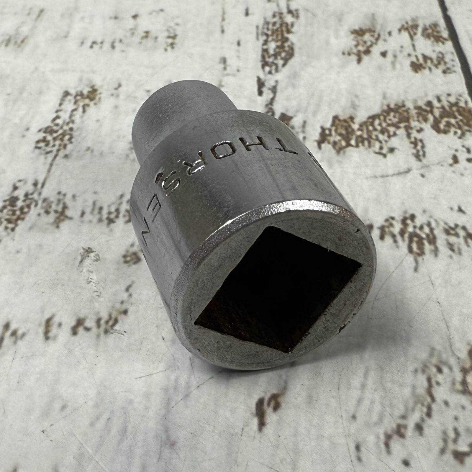 Thorsen 538 1-3/16″ Chrome Socket 1/2″ Drive 12 Point, 536 1 1/8” Socket, 512