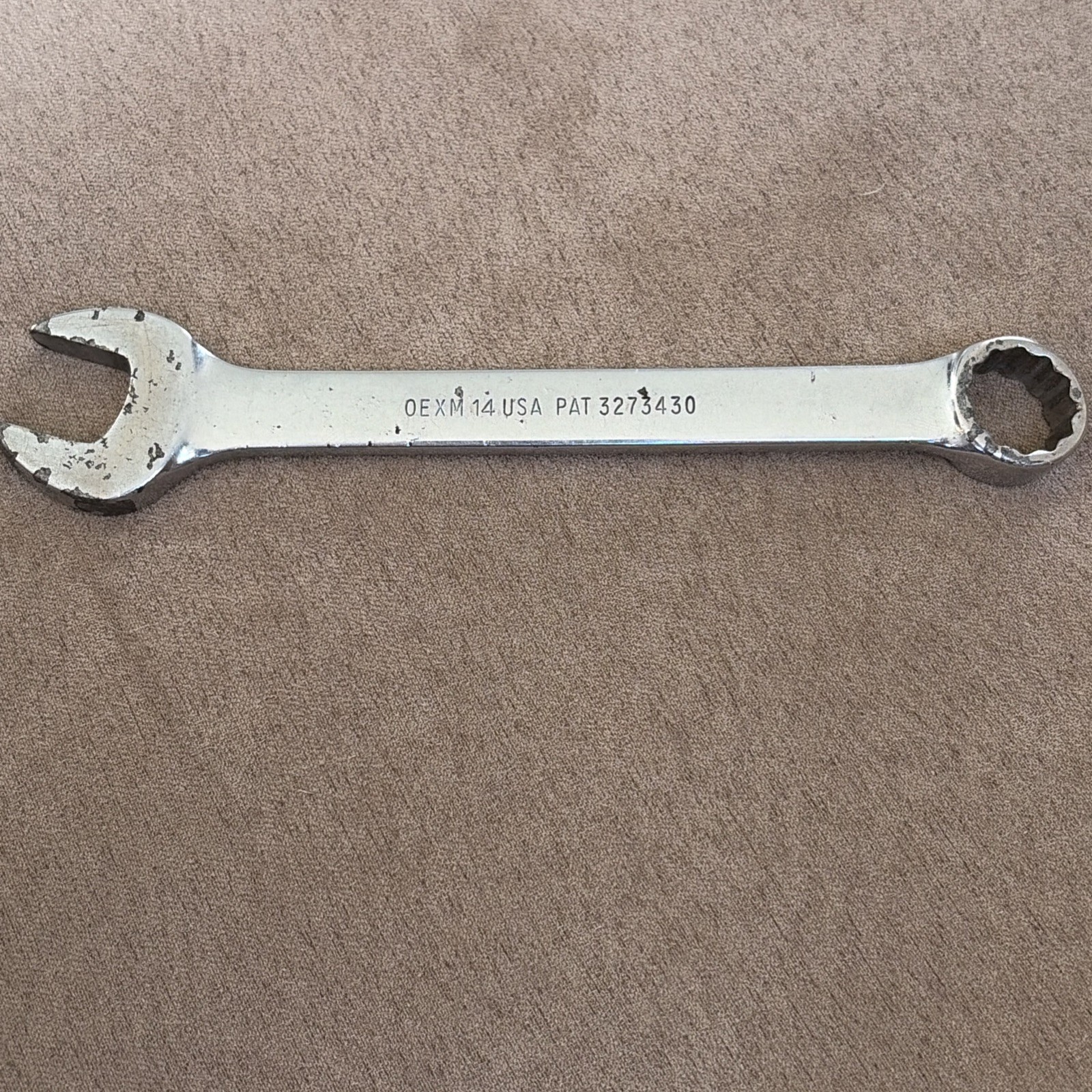 Snap On oexm140b 14mm metric combination 12pt open end wrench new