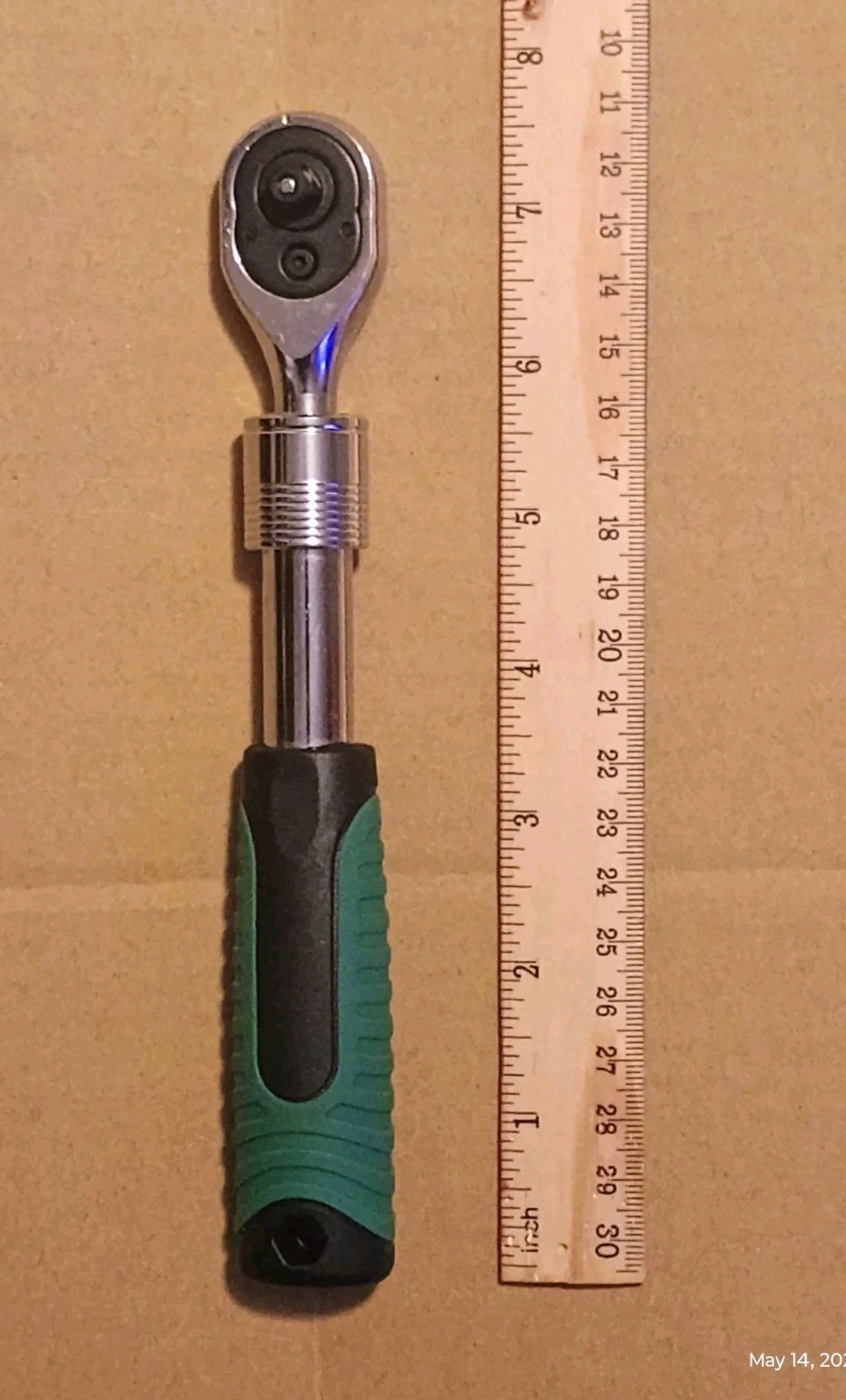 Expandable Telescopic 1/4″ Inch Drive Ratchet Quick Release Expanding Ratchet