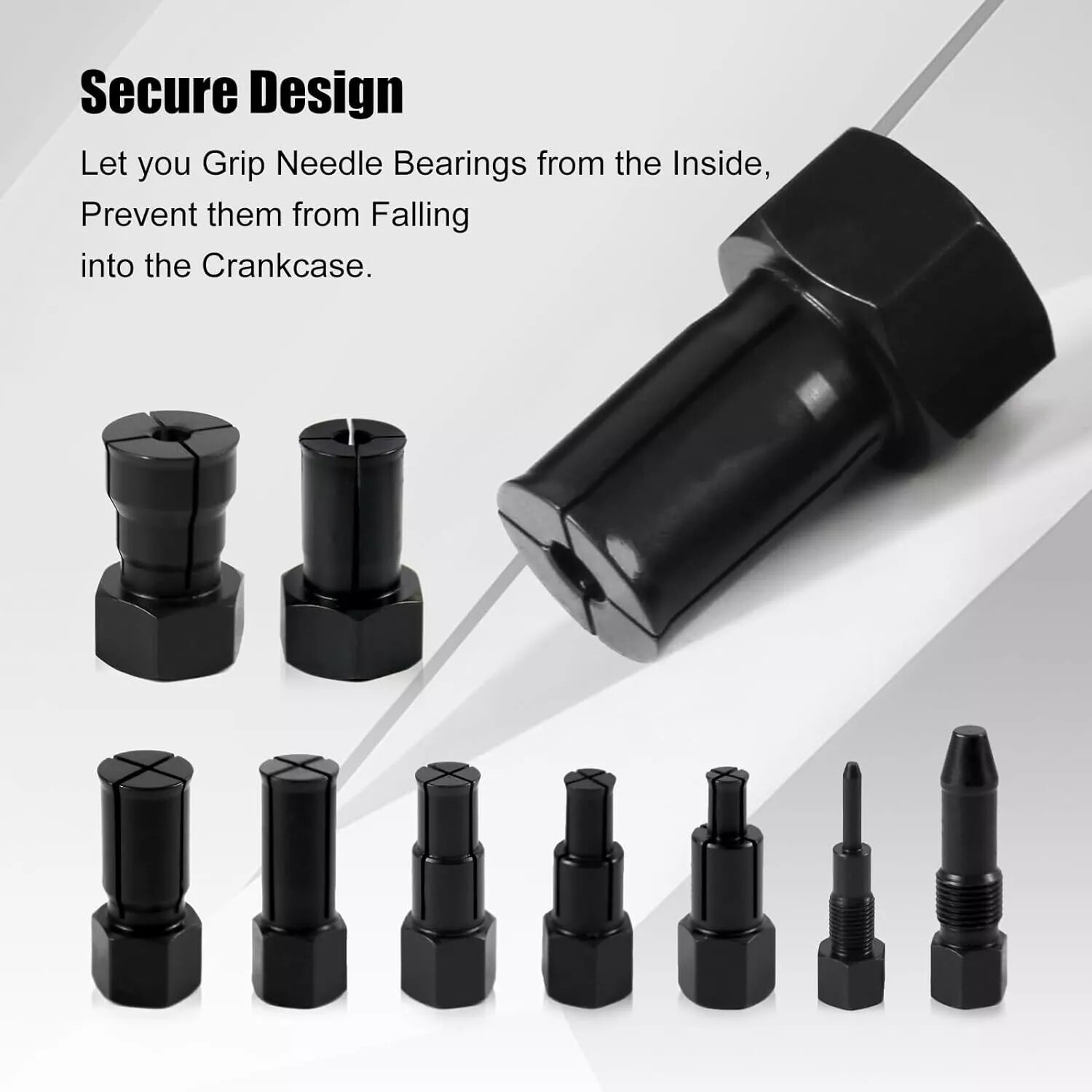 10PCS 8mm-25mm Internal Bearing Puller Removal Tool Set For Motorcycle Inner