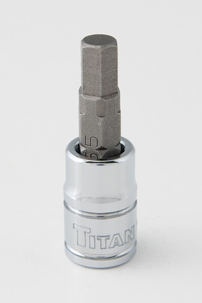 Titan 15601 1/4-Inch Drive x 5.5mm Hex Bit Socket – 5.5 mm