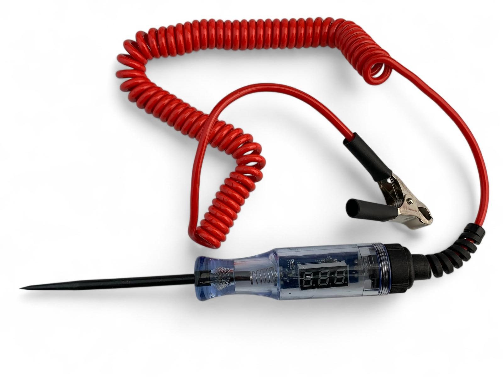 Circuit Test Light with LED Voltage Display 6V 12V 24V