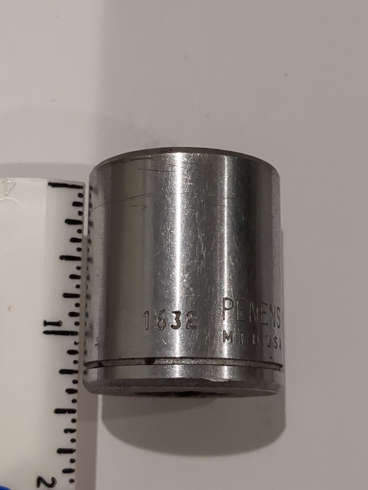 Penens Corp. 1/2″ Drive 1″ Socket SAE 12 Point # 1632 USA