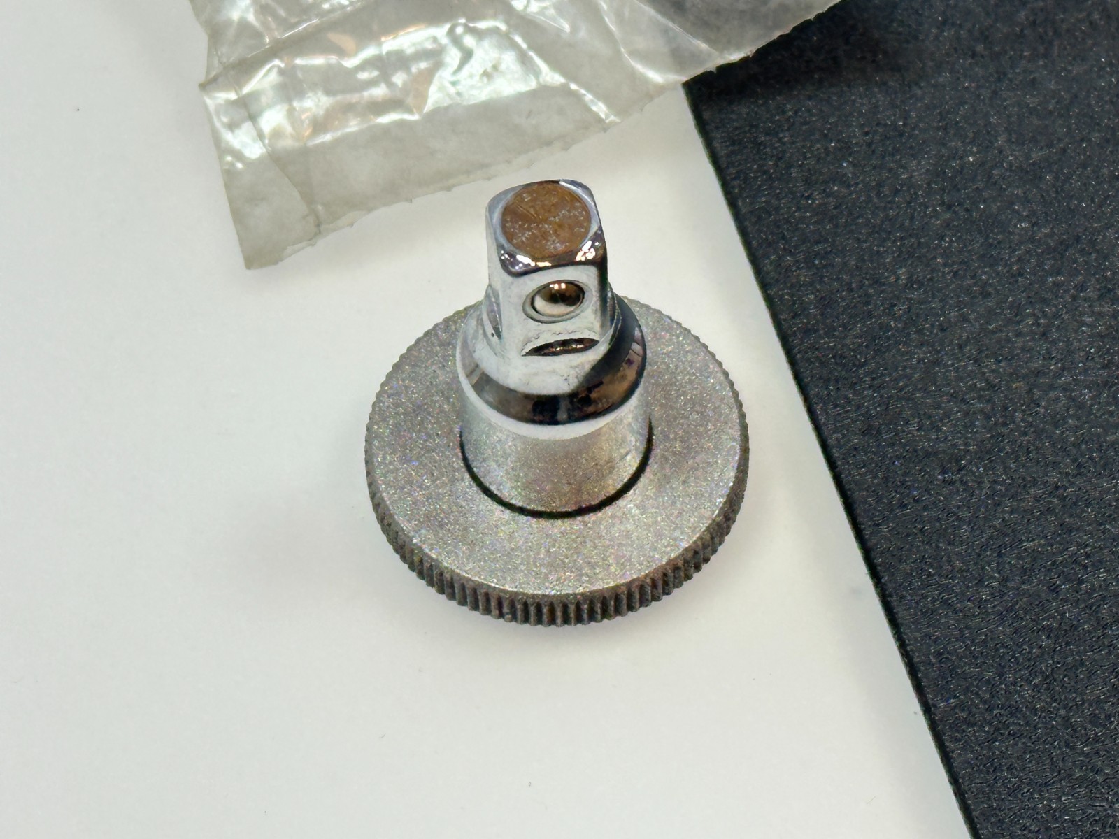 NOS Armstrong Tools USA 3/8″ Drive Thumb Wheel Spinner Ratchet Adapter, 11-945