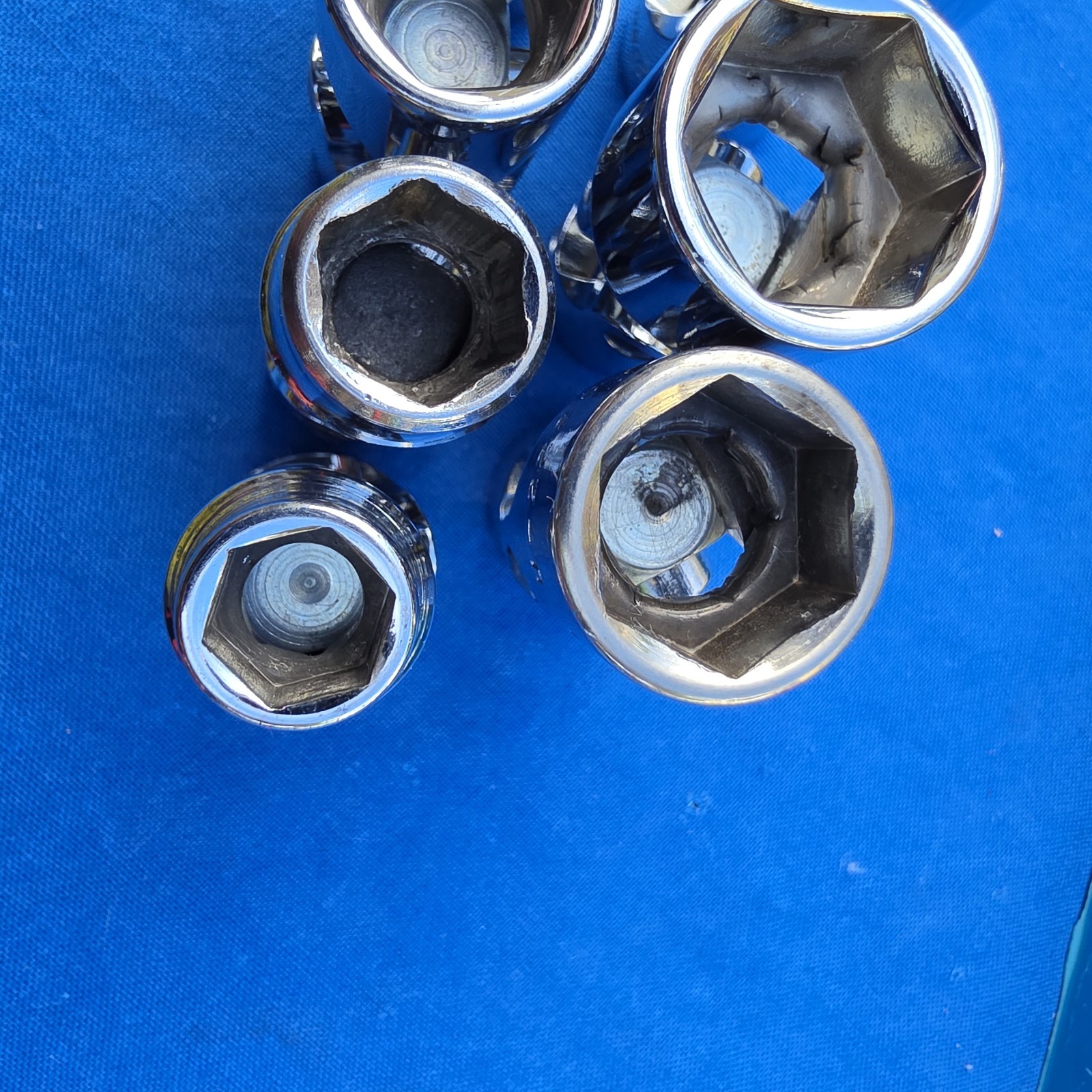 Cornwell 7pc SAE 3/8-3/4 Chrome Universal Swivel Socket Set 3/8″ Drive Mixed