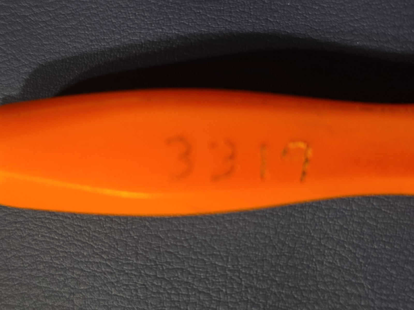 Snap-on Tools SDD224 Orange Flat Slotted Screwdriver Pocket USA