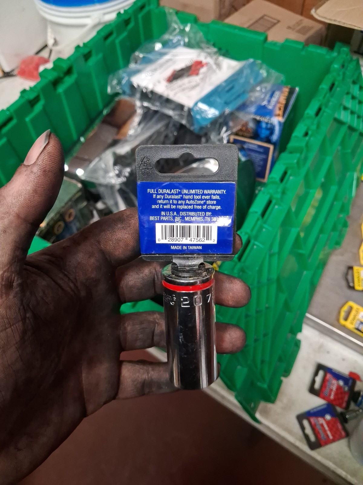 Duralast 20mm Deep Socket 3/8 Drive 6 Point *NEW*