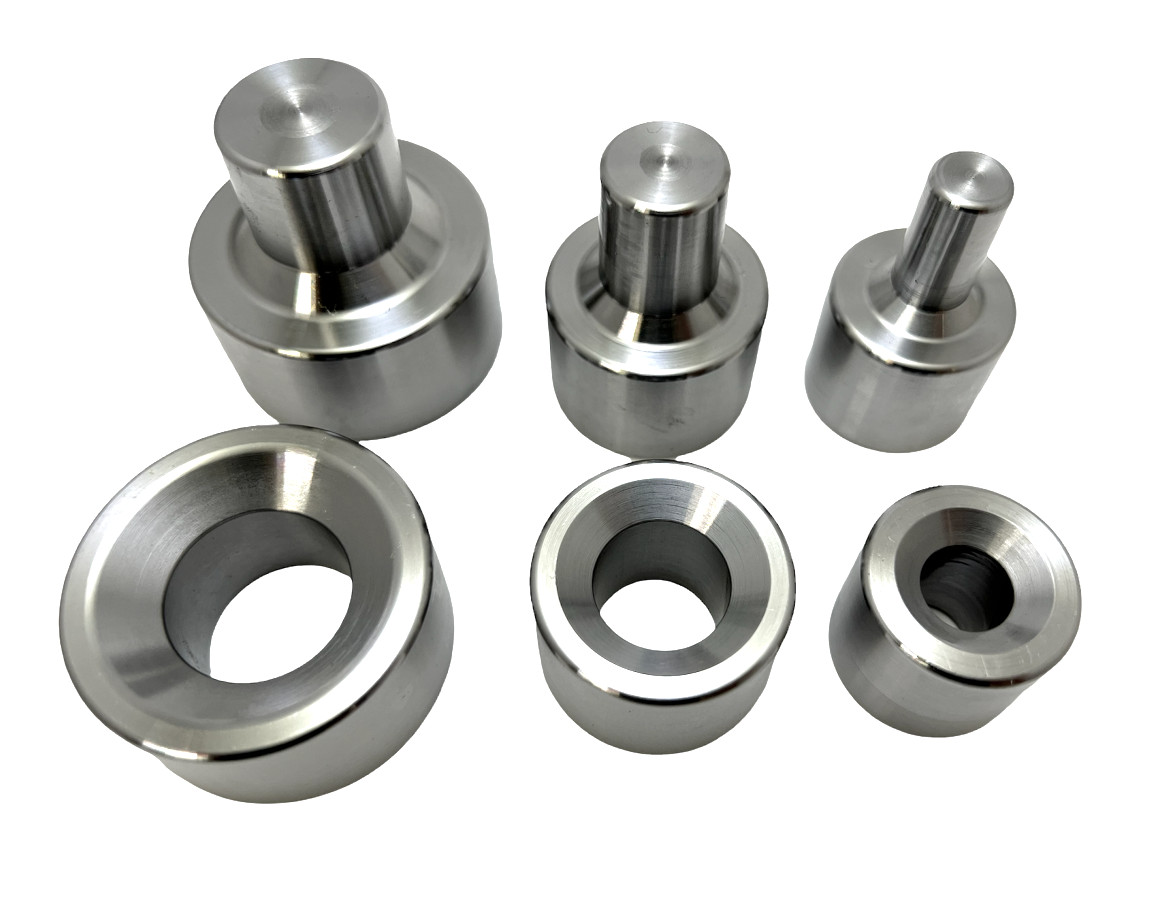 Dimple Die Set 3 Piece Set 1/2″ 3/4″ 1″ professional grade case hardened steel
