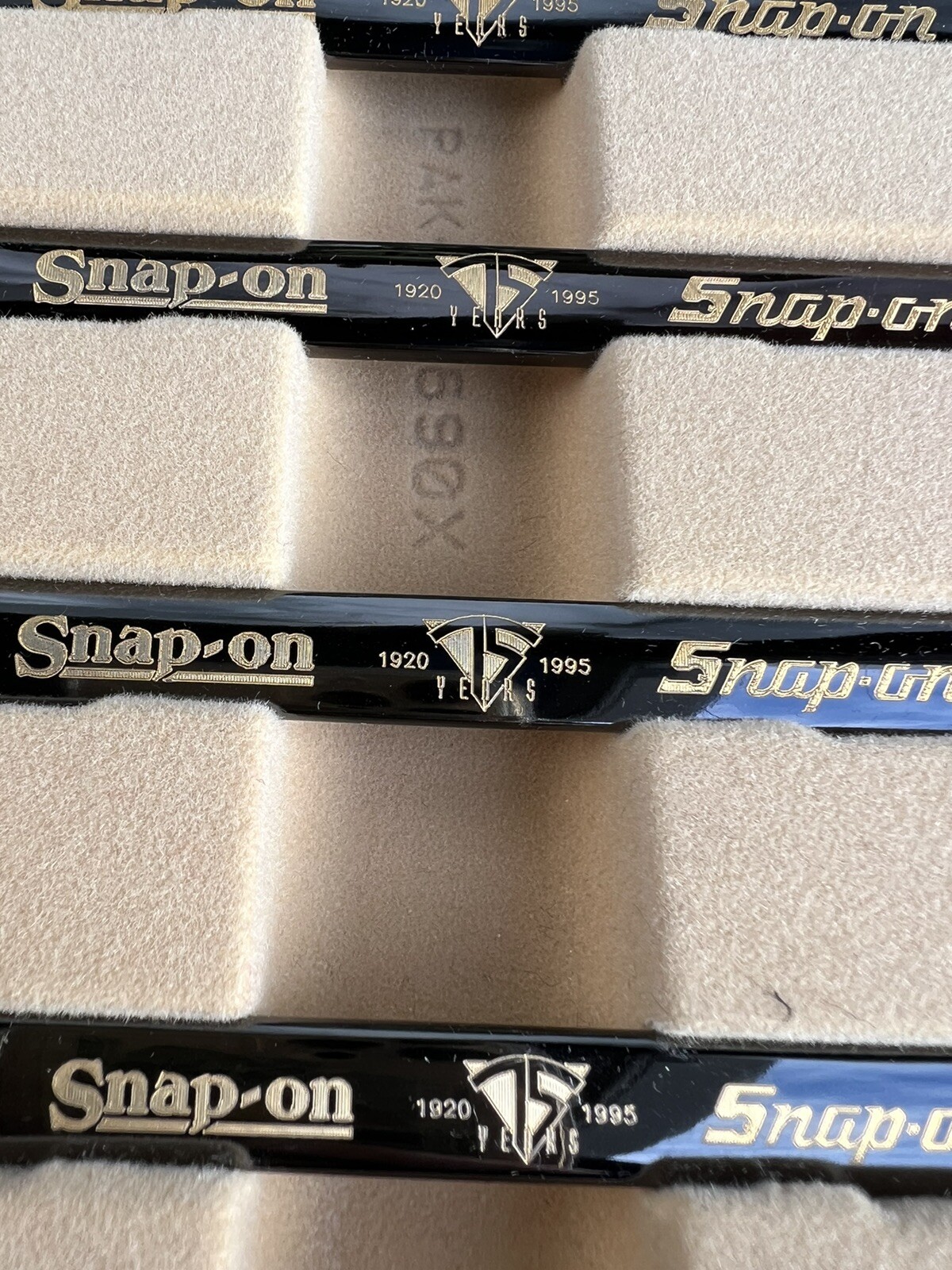 Snap on Tools 75th Anniversary Limited Edition Numbered Wrench Set 327 of 12200
