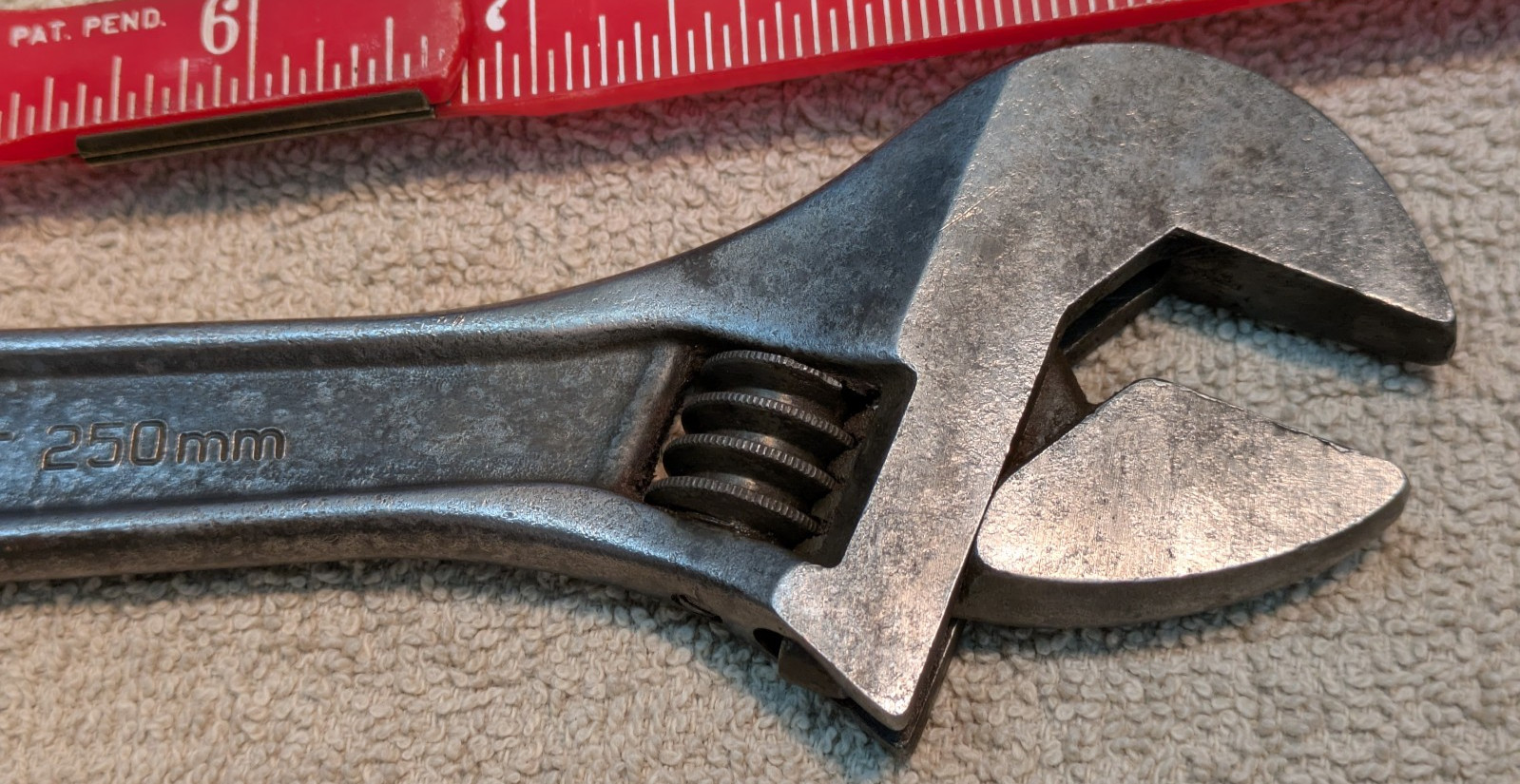 Blue Point 10 Inch Adjustable Wrench GAJ10A 250mm Industrial Black Finish