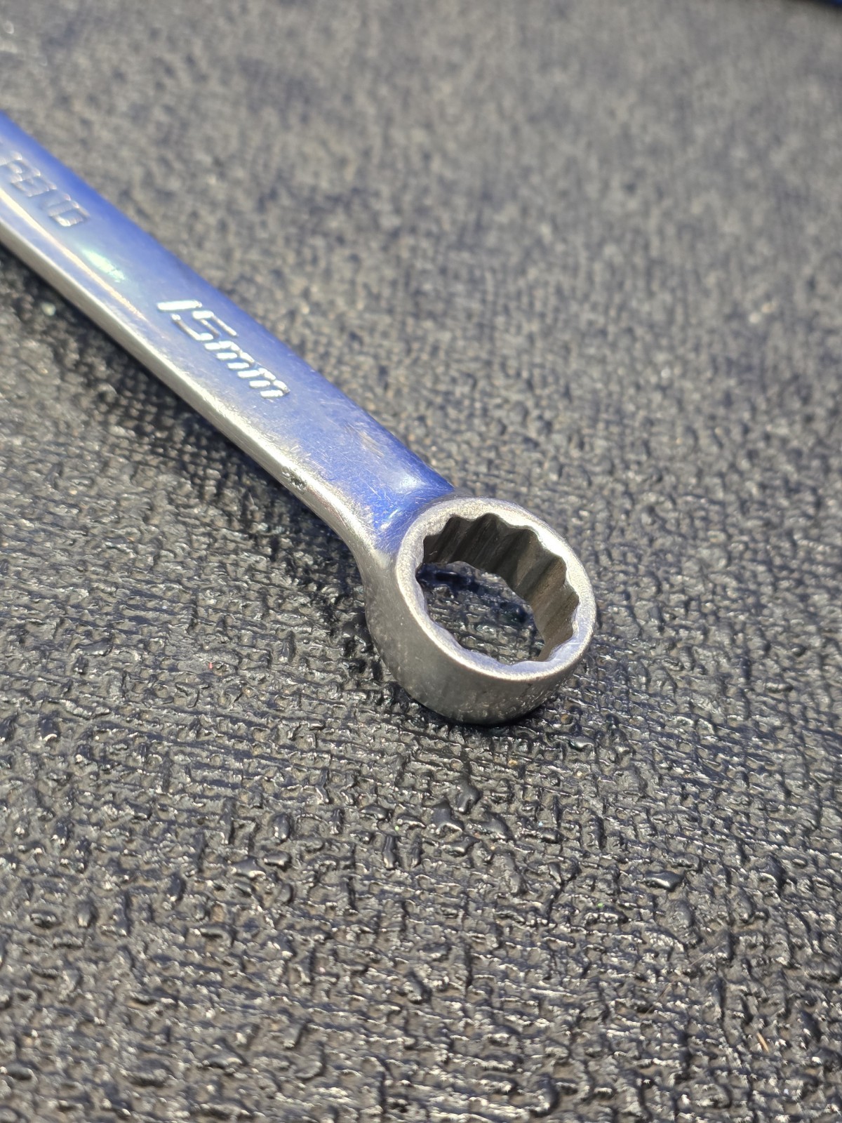 Snap-on Tools SOEXM15 15mm 12-Point Metric Flank Drive Plus Combination Wrench