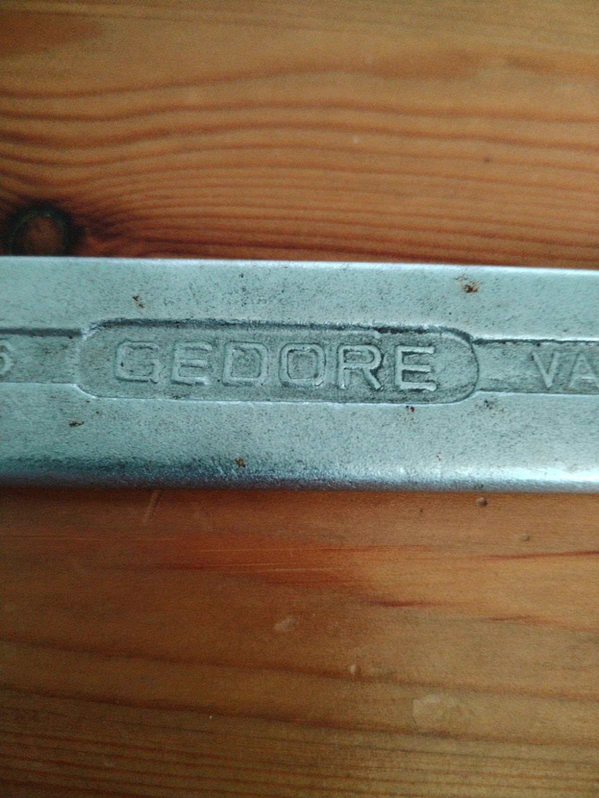 🇬🇧 GEDORE No.6 Open Ended Spanner 1 1/16 & 1 1/8 Classic Car Truck Bus Tool