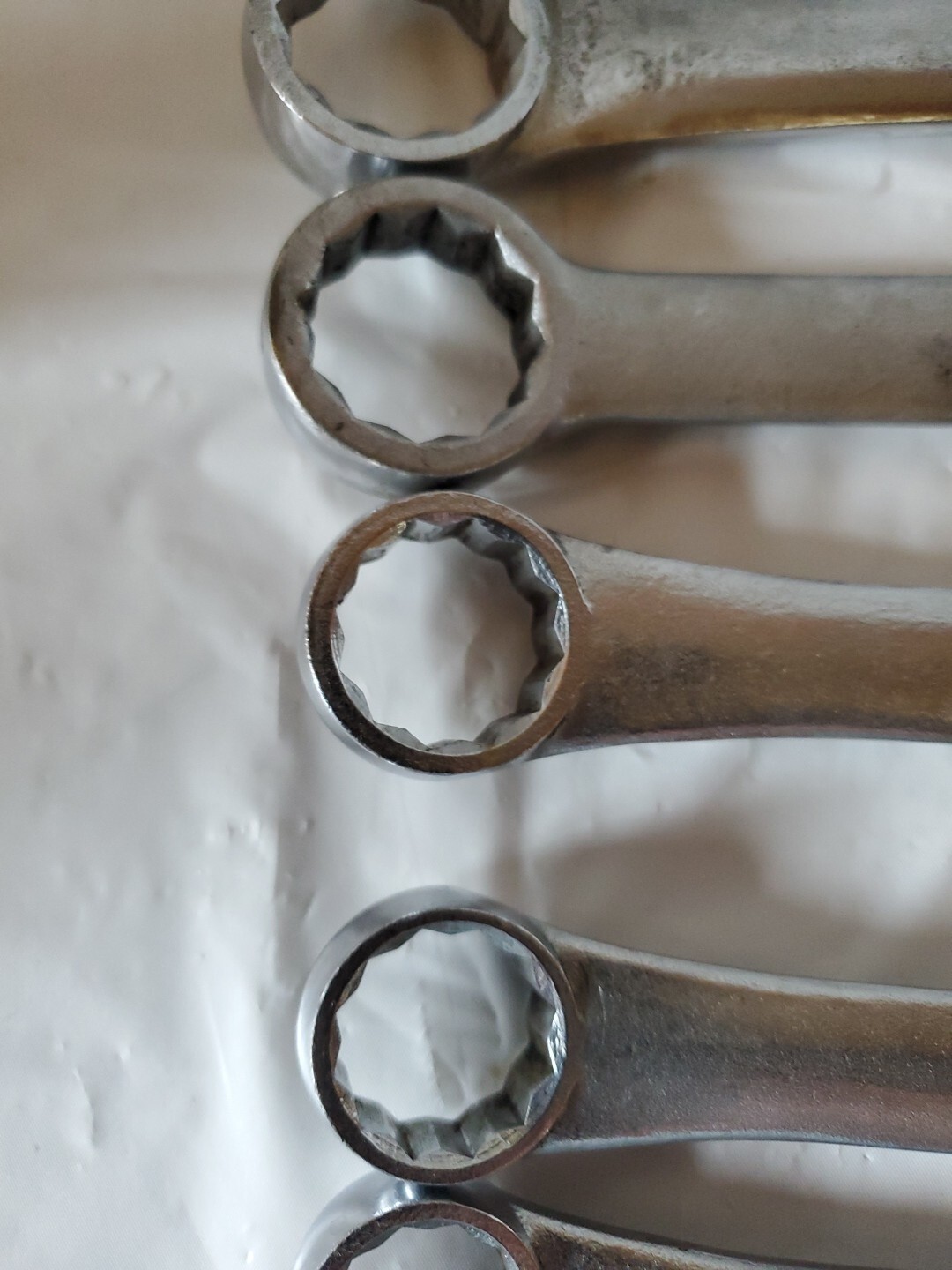 Lot of Vintage Craftsman 11pc SAE Combination 12 Point Wrenches 9/16 to 1-1/8 In