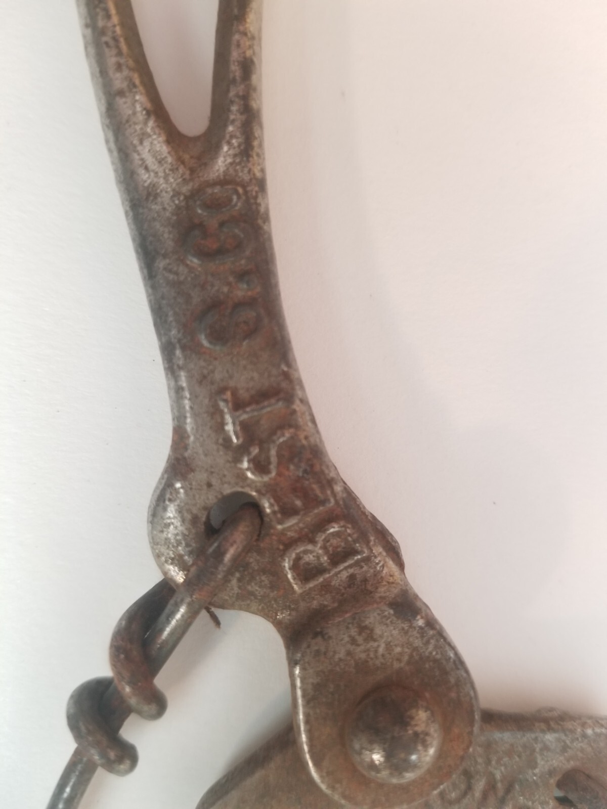 Vintage Primitive Oil Filter Wrench Lancaster PA Best S Co Garage Shop Good Cond