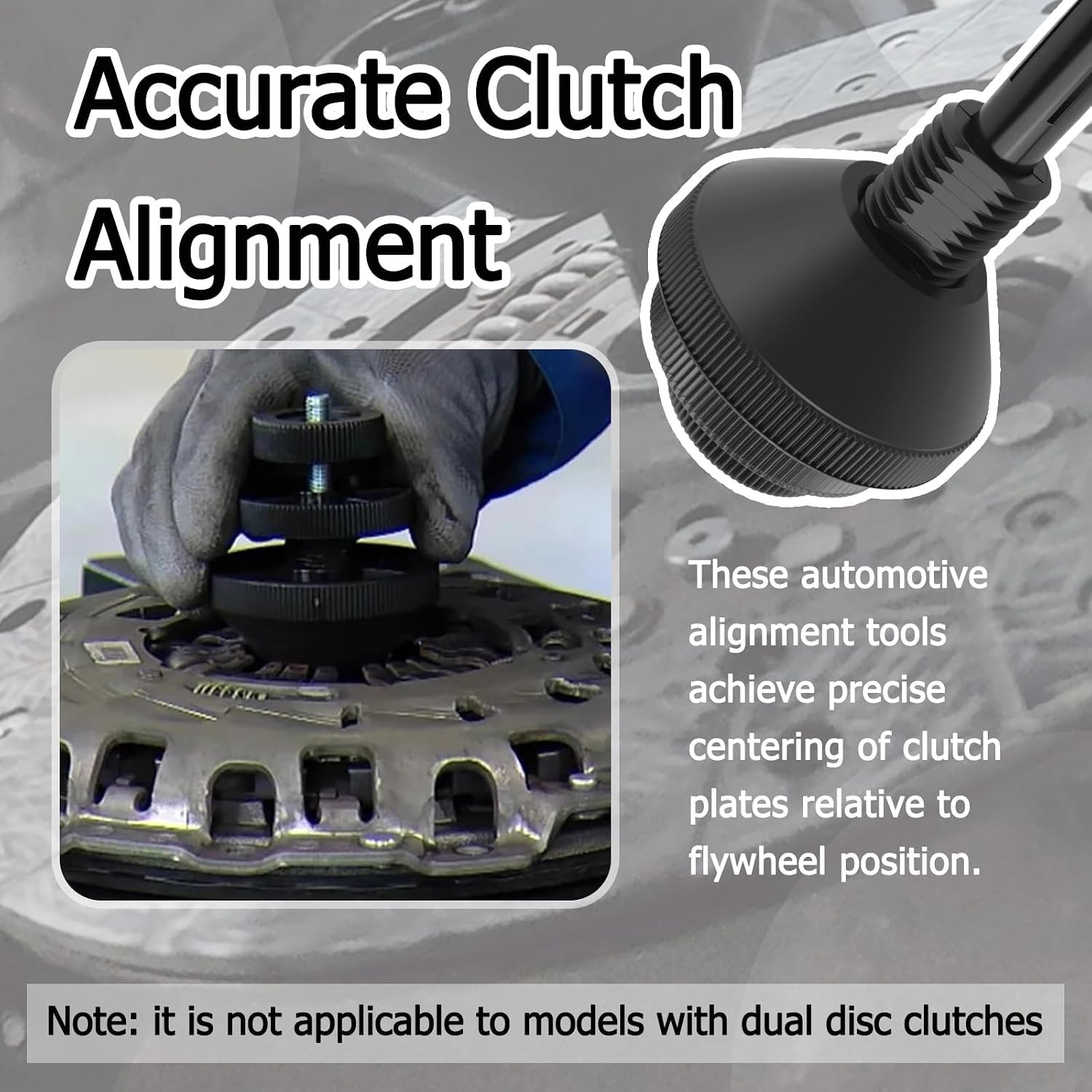 Clutch Alignment Tool Kit for Single Disc Clutches
