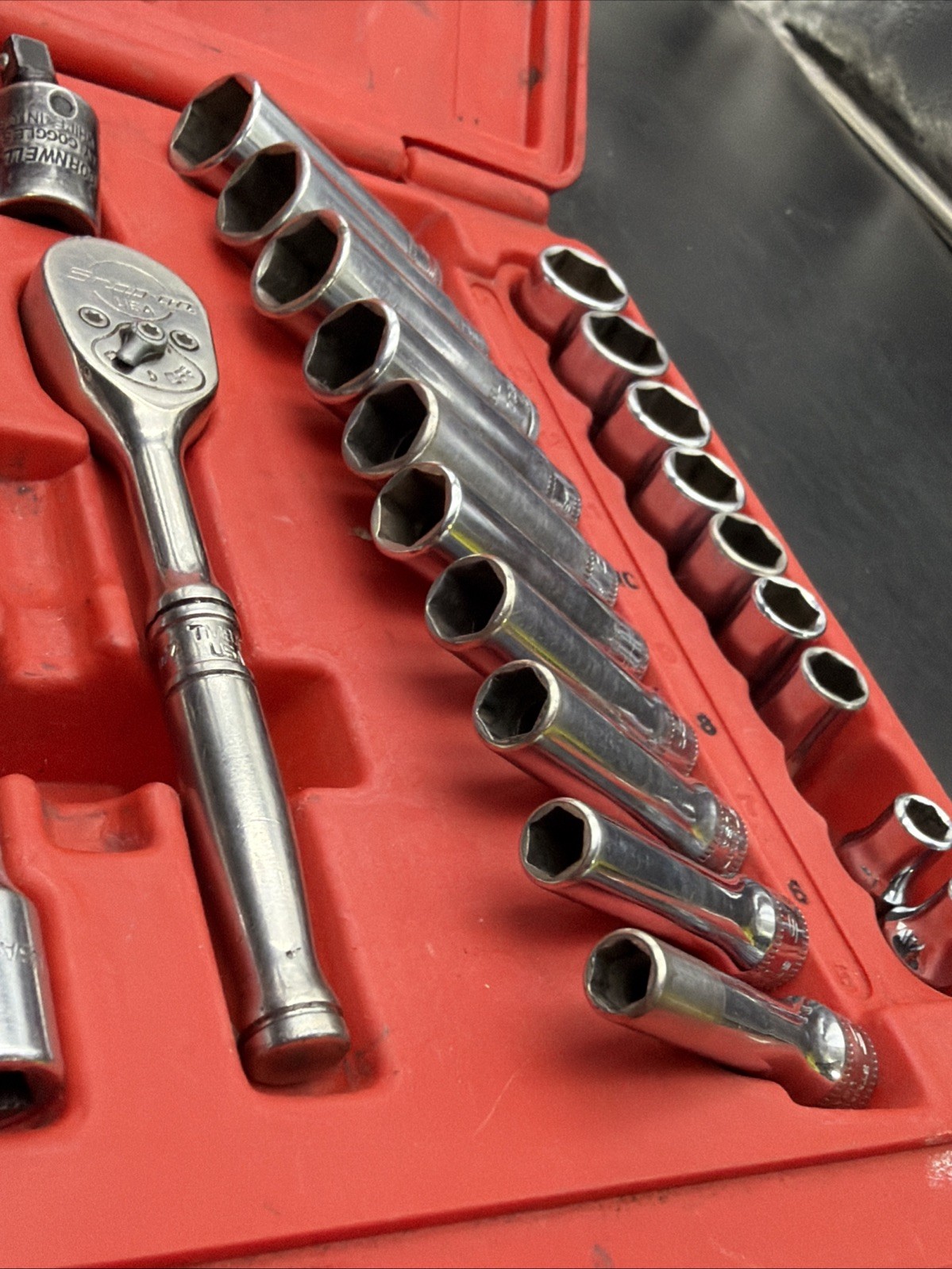 USED Snap-on PB99A General Service Metric/SAE 6 Point 42-Piece Set (READ)