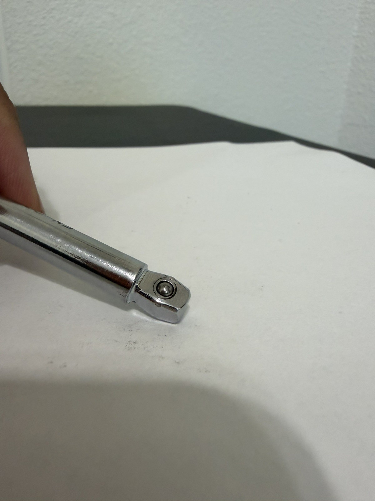 Snap-On TMXW4 1/4 Drive 4” Long Chrome Friction Ball Wobble Ext. Made in the USA