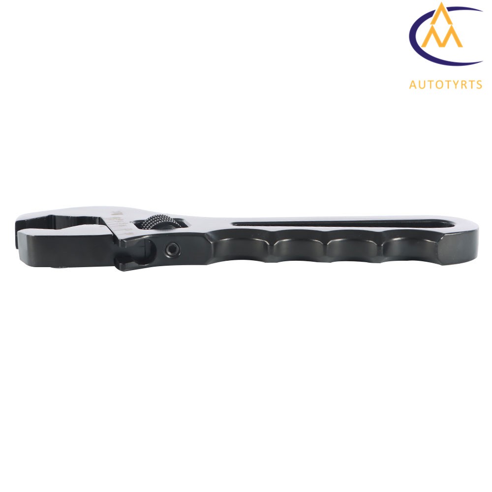 Adjustable Wrench Black Aluminum Tool Spanner 3AN – 16AN for Hose End Fitting